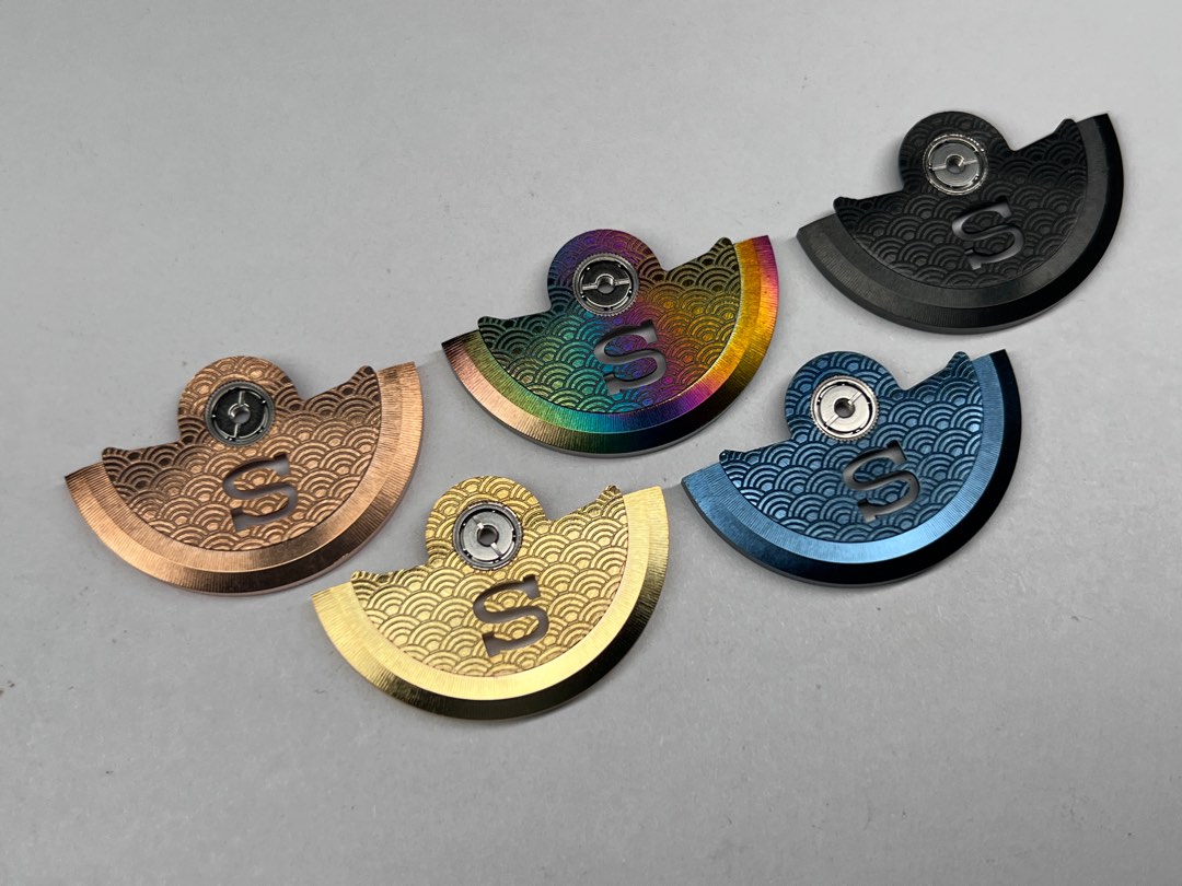 [MOD] Seigaiha Rotor for NH35/36, Men's Fashion, Watches & Accessories ...