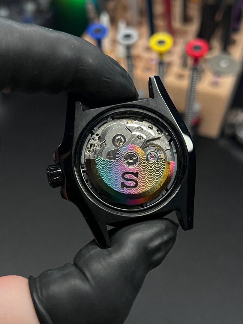 [MOD] Seigaiha Rotor for NH35/36, Men's Fashion, Watches & Accessories ...