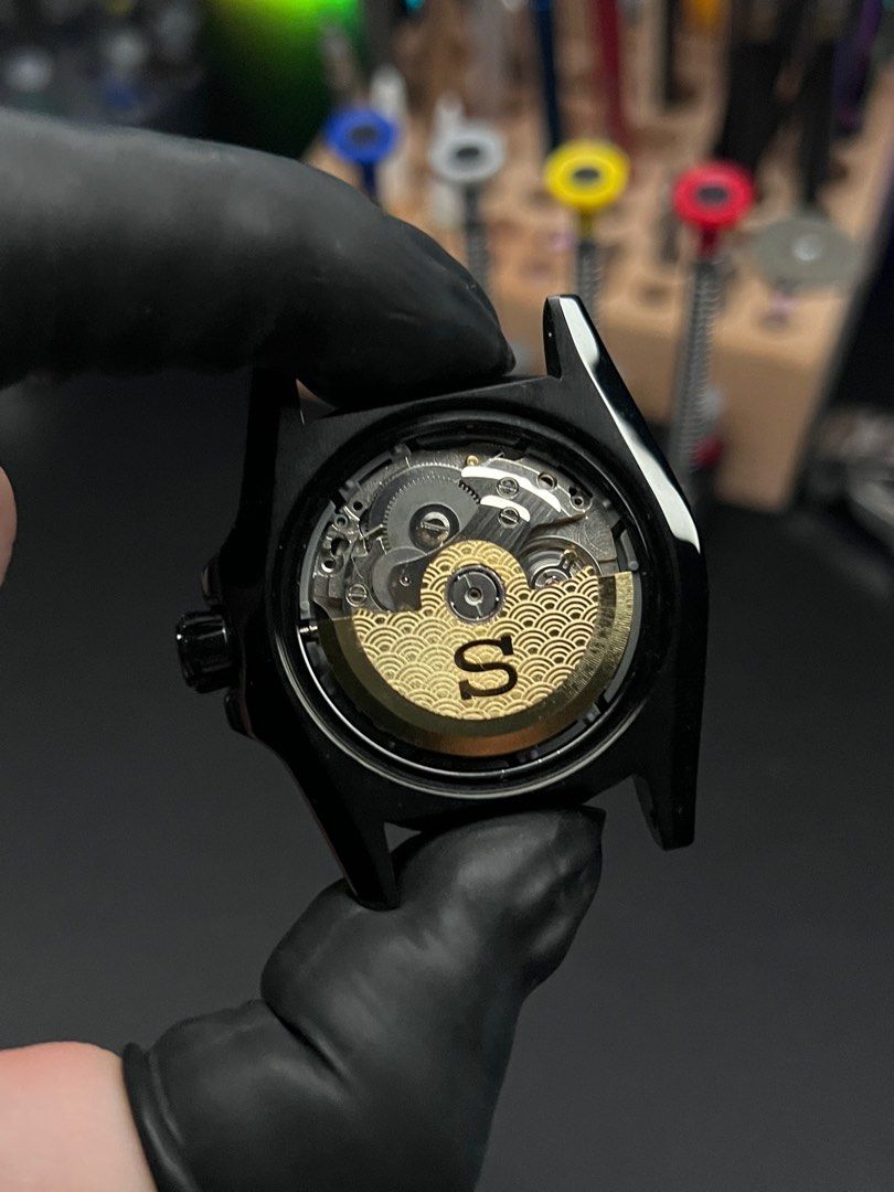 [MOD] Seigaiha Rotor for NH35/36, Men's Fashion, Watches & Accessories ...