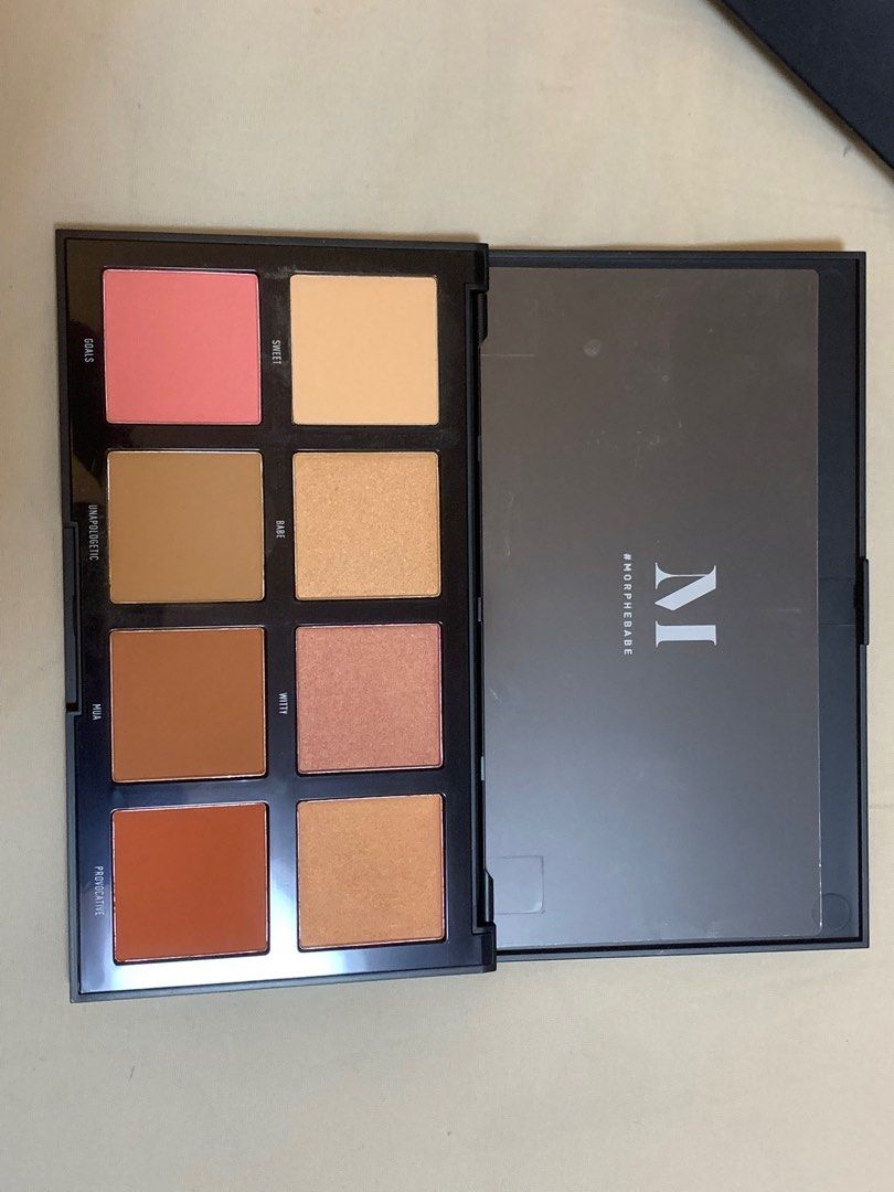 Morphe 8W Warm Master Blush Palette, Beauty & Personal Care, Face