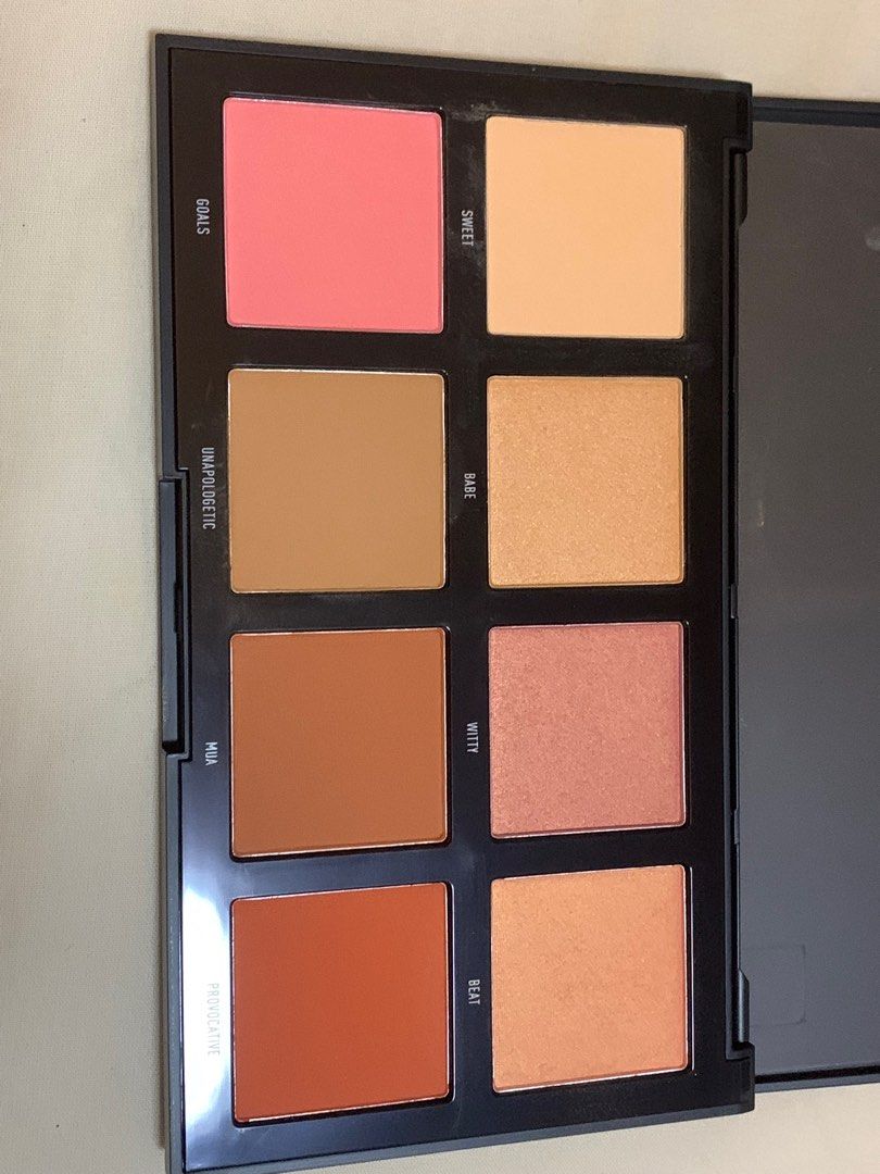 Morphe 8W Warm Master Blush Palette, Beauty & Personal Care, Face