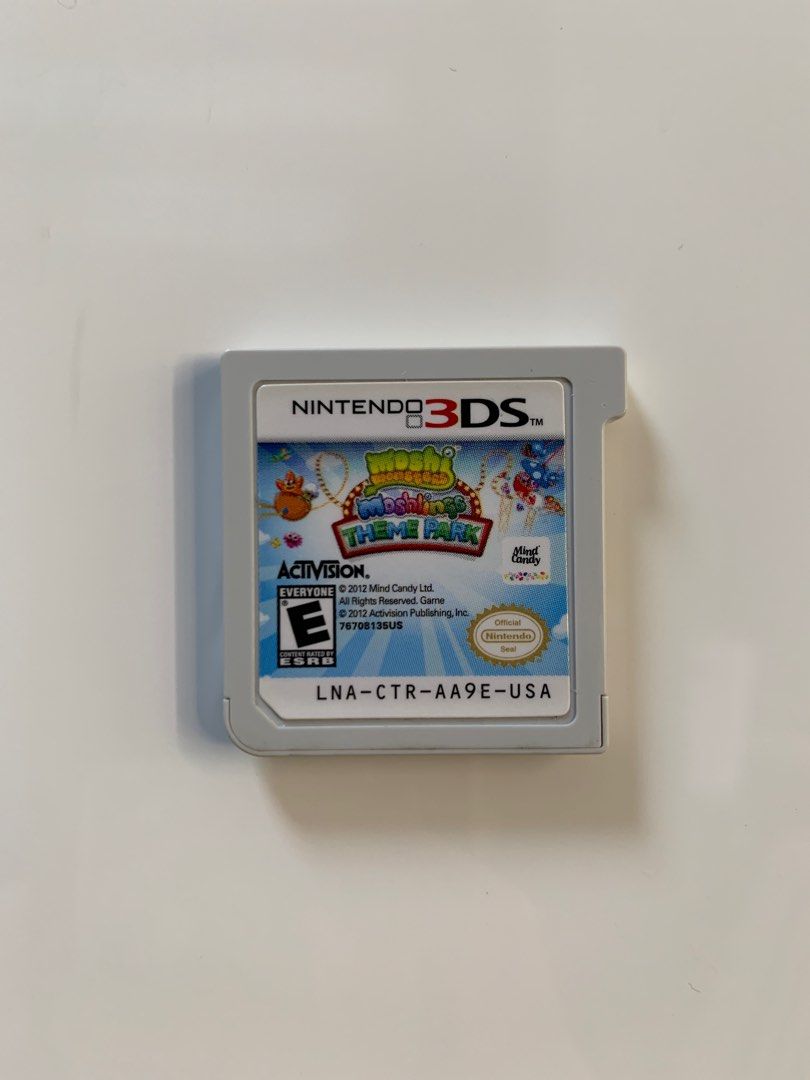 Moshi monsters moshling theme park 3ds game (Category: Nintendo) located in Las Pinas. Submitted by azturpelean (Listing ID 1227324212, Image 1). Description: 📌 CART ONLY (no box) 📌 original ds game (bought in toy kingdom) 📌 USA region 📌 rfs: not playing anymore.