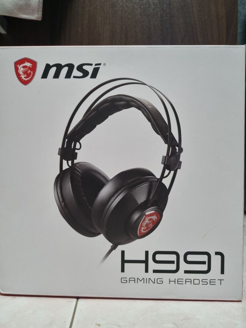 MSI H991 Gaming Headset, Audio, Headphones & Headsets on Carousell