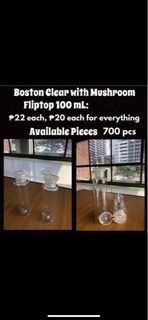 Mushroom Fliptop 100mL Bottle