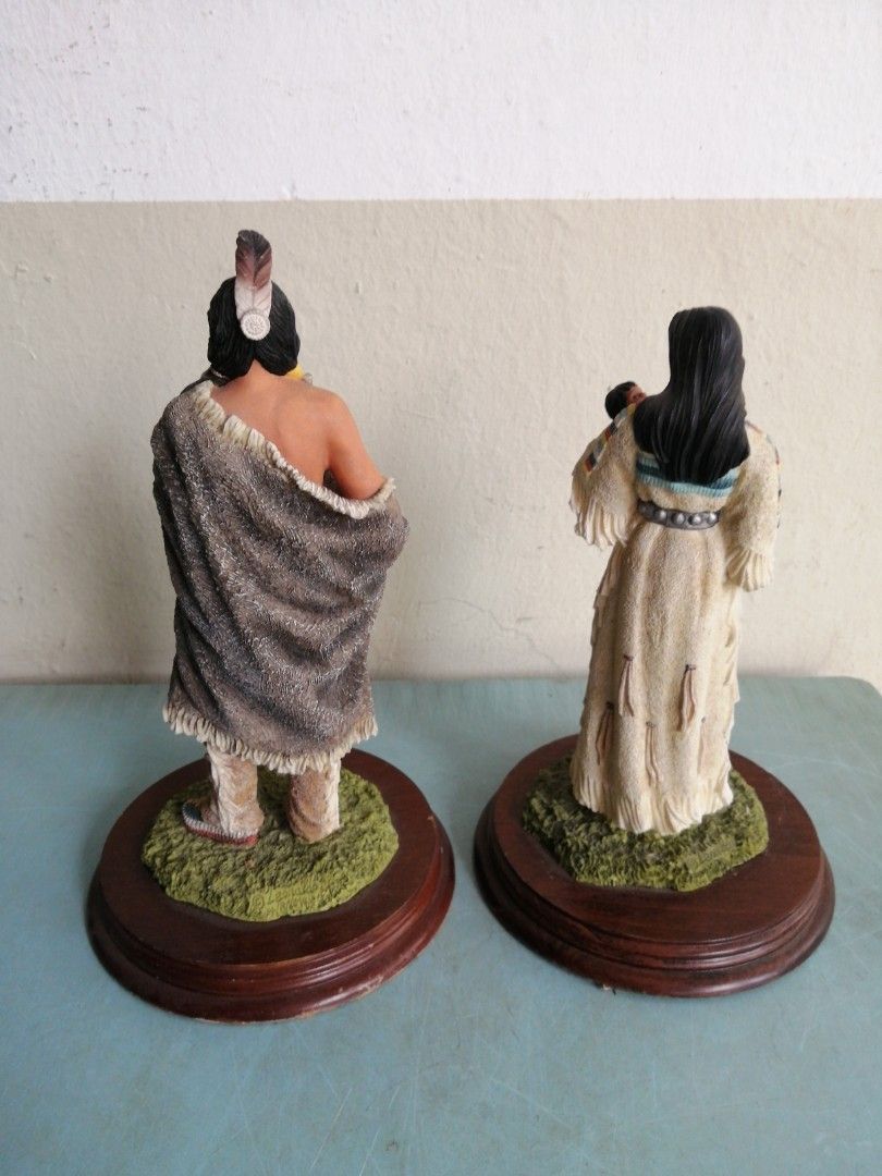Native American Figurines The Leonardo Collection 1996, Hobbies & Toys