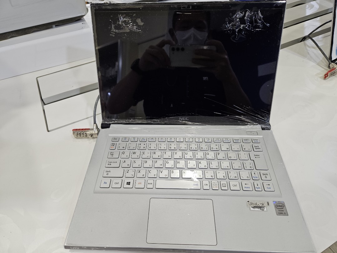 Nec Lavie LZ550/J Silver Color, Computers & Tech, Laptops 