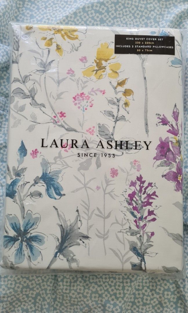 New Laura Ashley Duvet set, Furniture & Home Living, Bedding & Towels