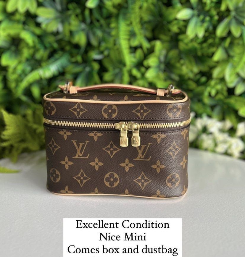 LV Nice Mini Insert, Women's Fashion, Bags & Wallets, Purses & Pouches on  Carousell