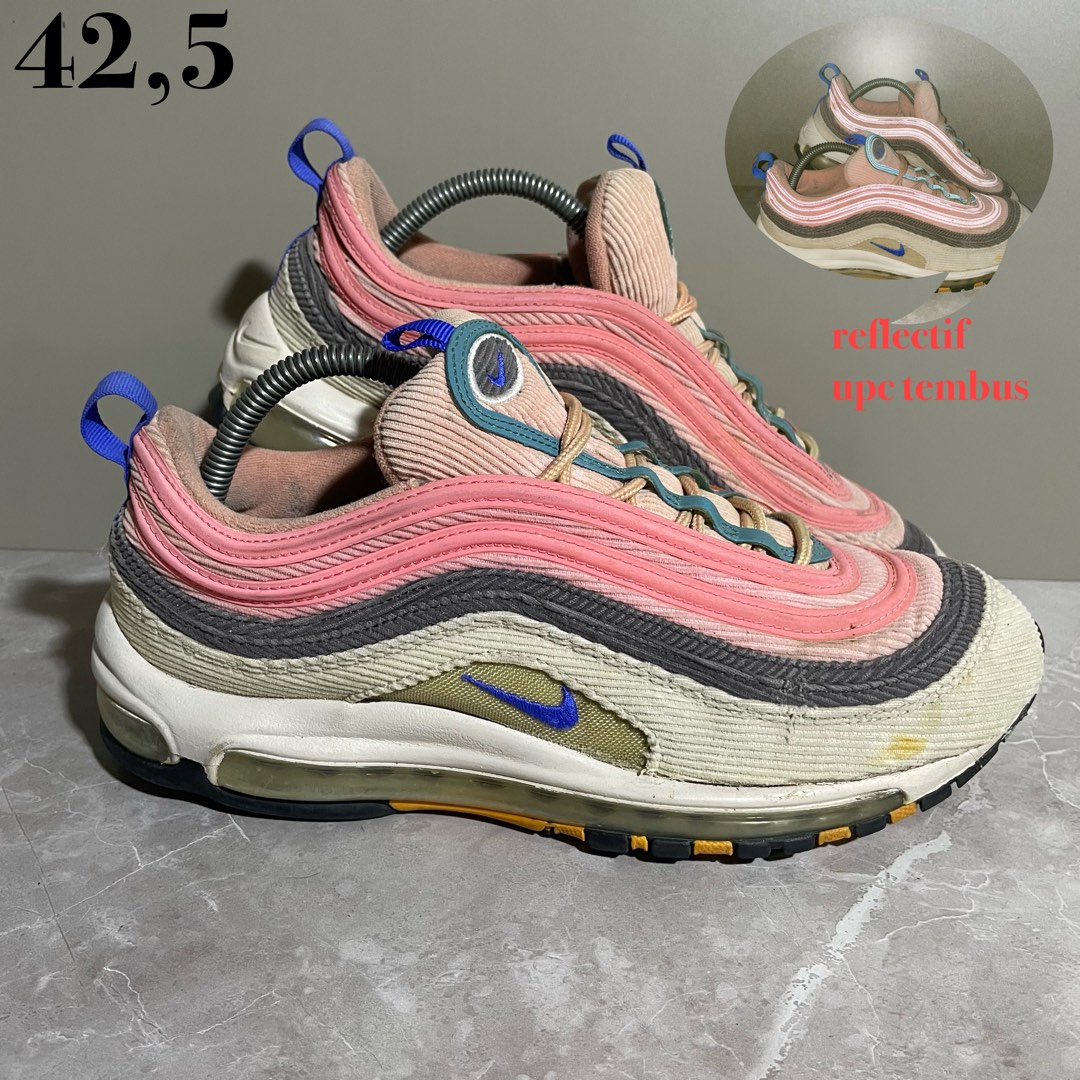 nike air max 97 corduroy pink rainbow