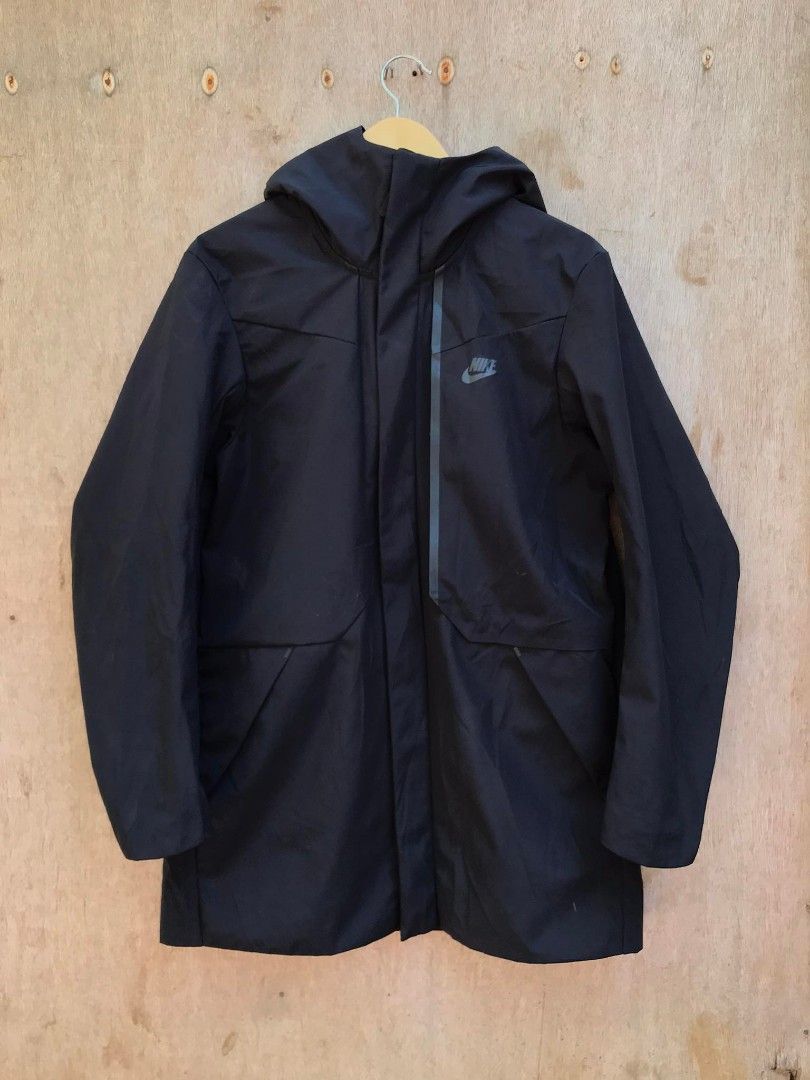 Nike tech fleece hooded shield jacket Men s Fashion Coats