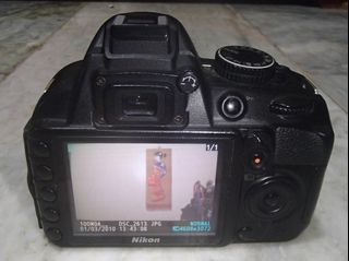 Nikon D3100 w/kitlens ( 44 , 364 Clicks ) MABILISAN LANG OR BAGSAK PRESYO