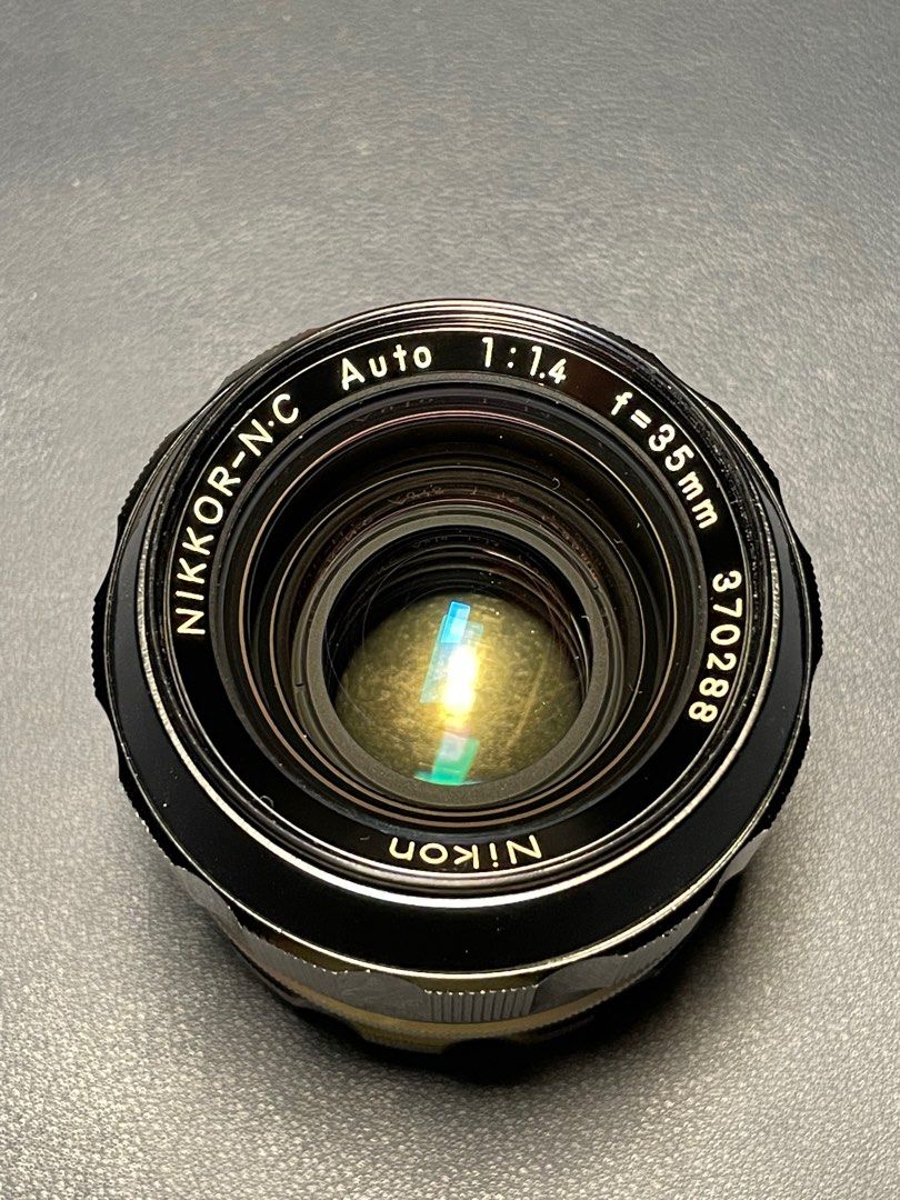 Nikon NikkorN.C 35mm f1.4 Lens (preAi F mount, for film and digital