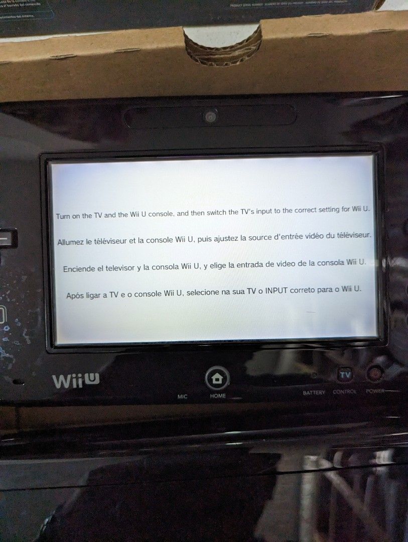 Nintendo Wii U Mario Luigi deluxe set with all items and include game