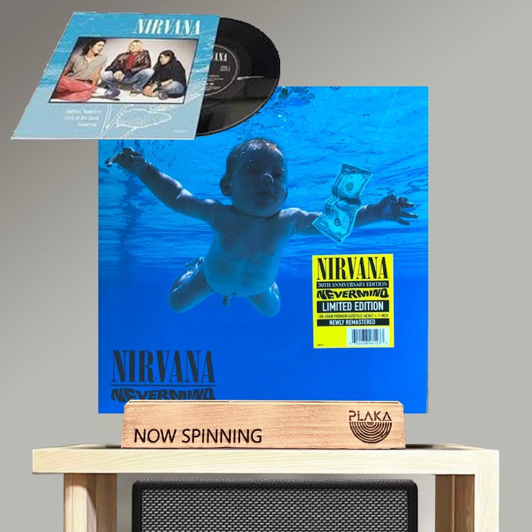 Nirvana - Nevermind Vinyl LP Plaka, Hobbies & Toys, Music & Media, Vinyls  on Carousell