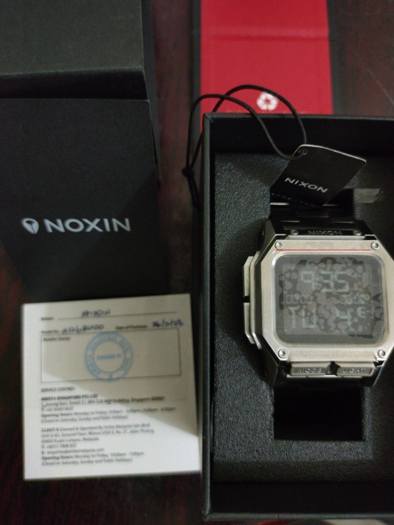 Nixon Gent s Watch Regulus SS Black 46mm A1268000 Men s