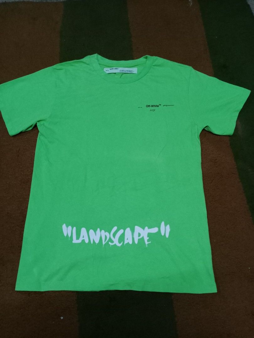 Off white 2025 landscape t shirt