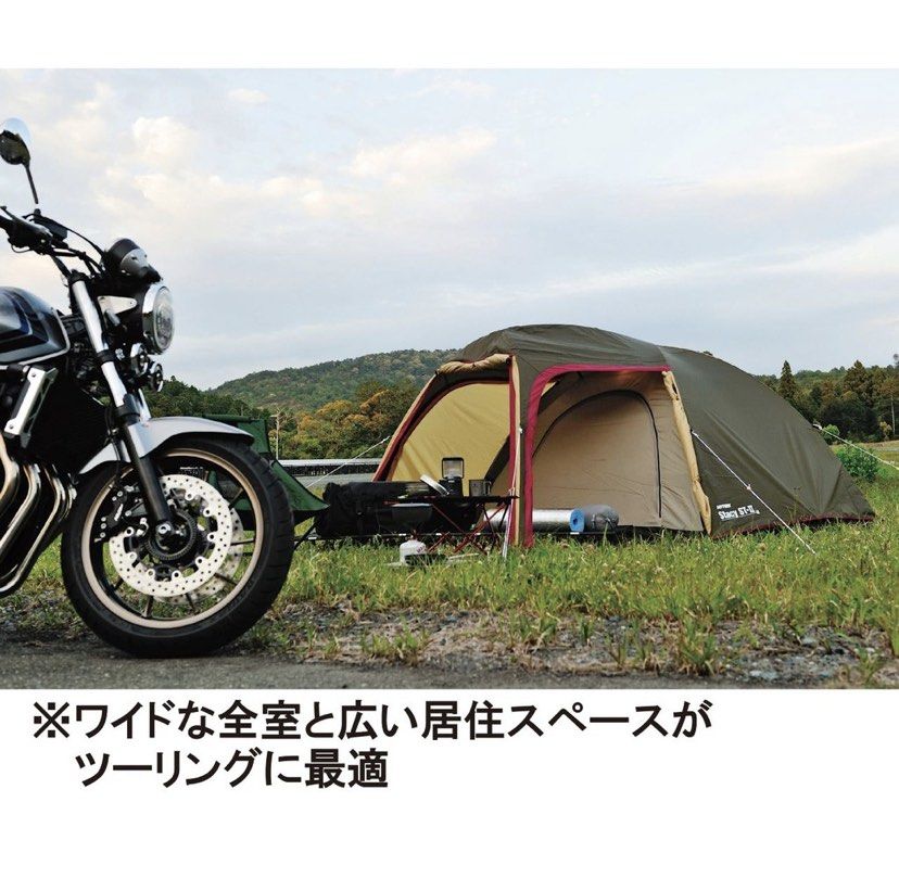 Ogawa日本小川Stacy ST-II 2-3人Dome型寢室帳篷, 體育器材, 健行及露營