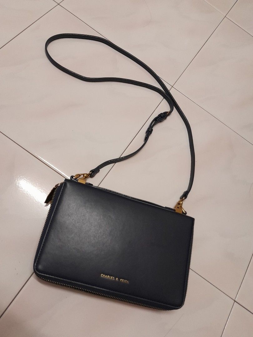 original Charles and Keith sling bag wallet, Women's Fashion, Bags