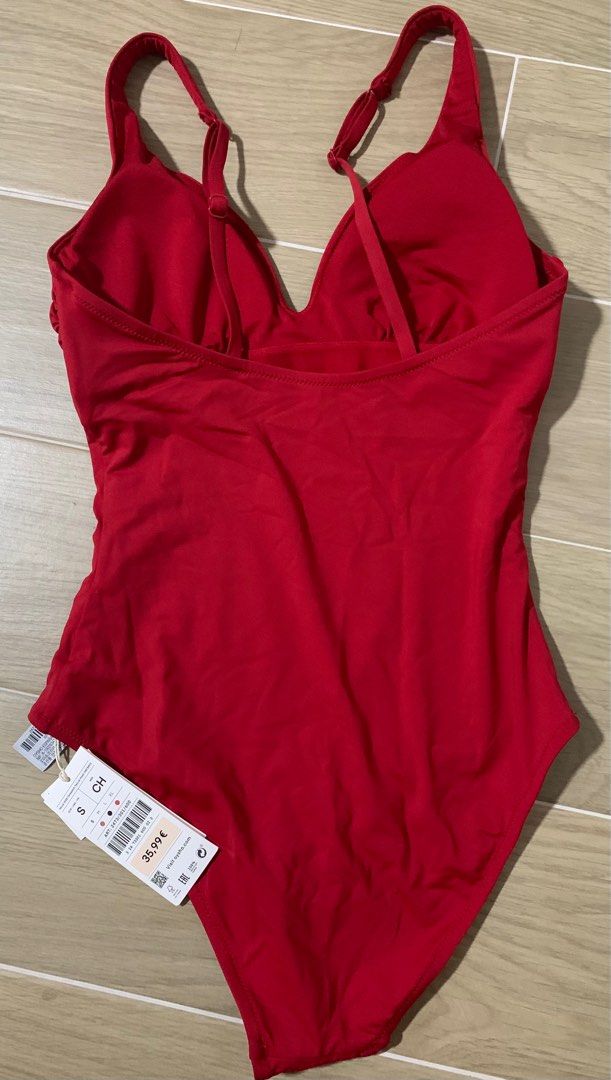 Oysho on sale red swimsuit