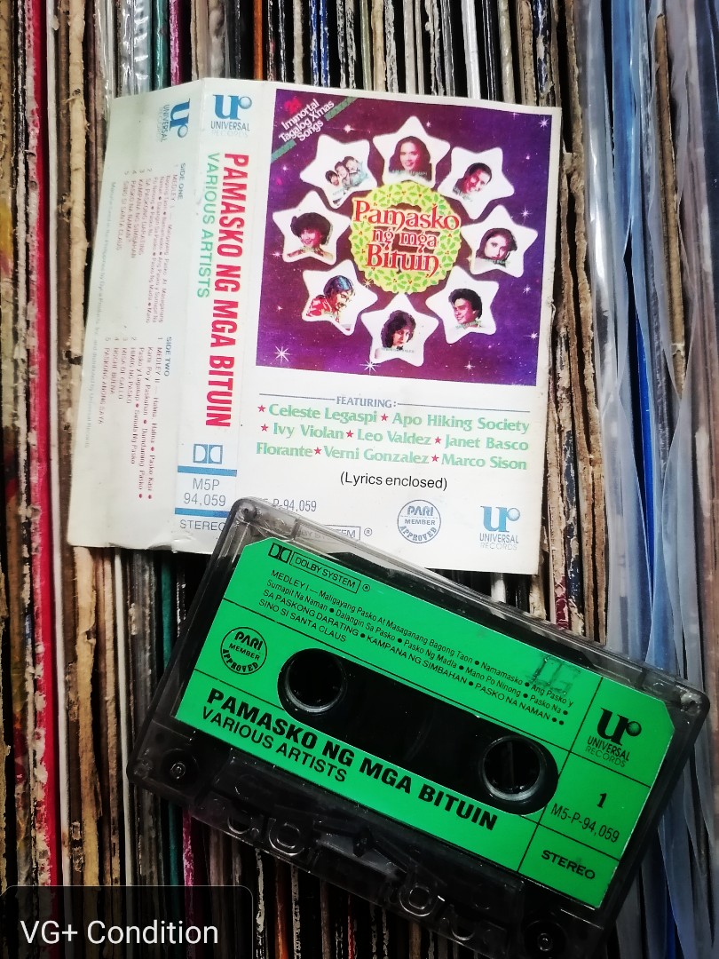Pamasko ng Mga Bituin Cassette Tape Original Cassette Tapes For Sale