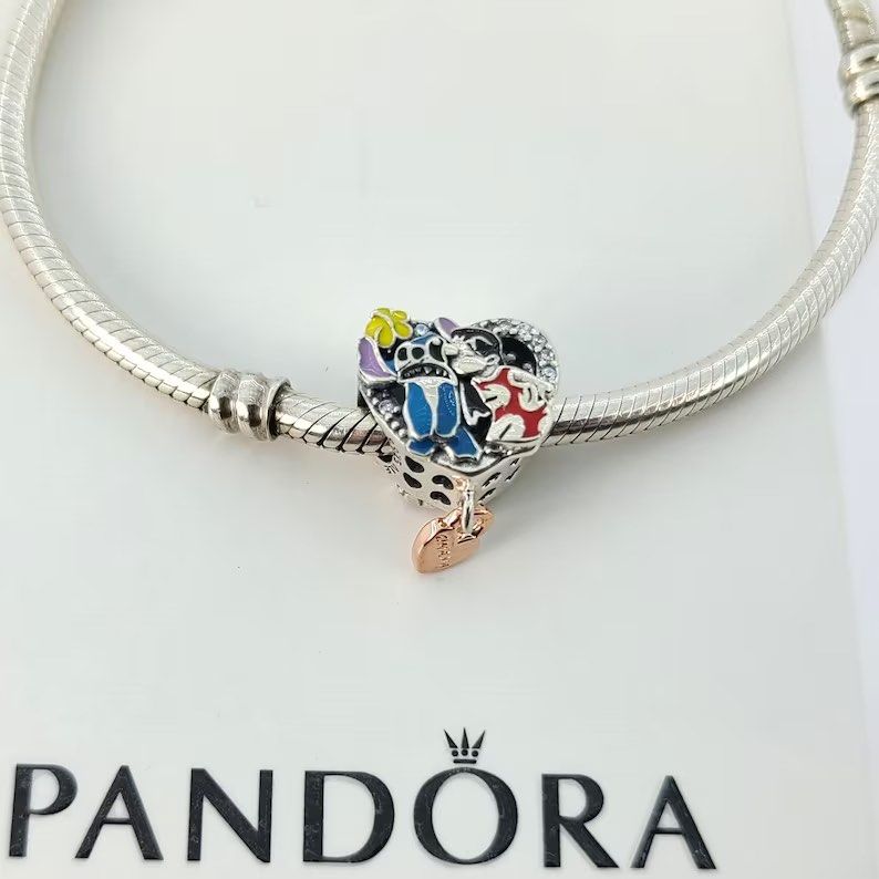 Pandora - Disney, Ohana Lilo & Stitch Inspired Charm