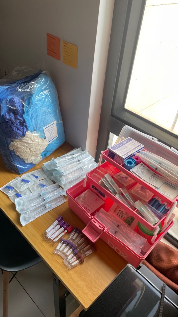 Phlebotomy Kit For Medtech Student (3layer tool box), Health