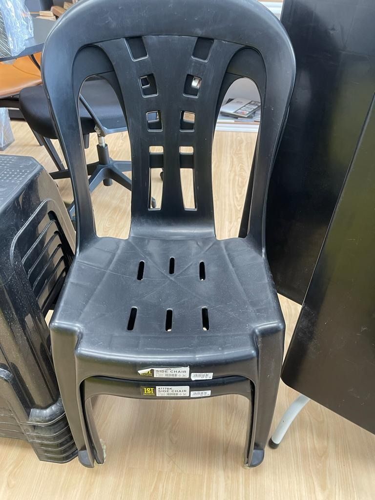Plastic Chairs & Tables, Furniture & Home Living, Furniture, Chairs on
