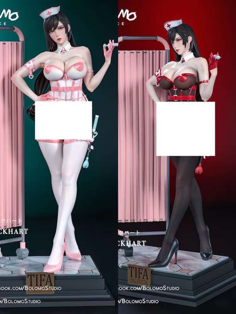 [PO] <Bolomo Produce> Final Fantasy|Nurse Version Tifa Lockhart, Hobbies &  Toys, Toys & Games on Carousell