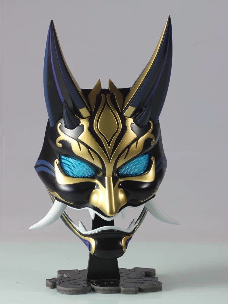 [PO] Xiao Guardian Yaksha Mask Genshin Impact Cosplay Prop Conqueror of ...