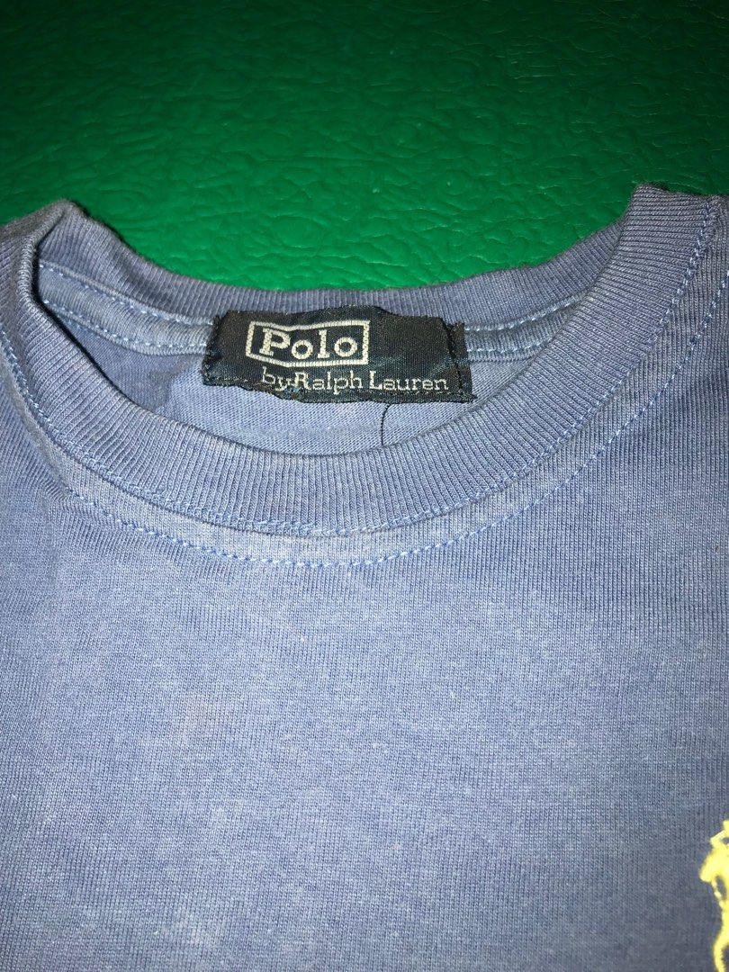 Polo , f&x shirt (Category: Babies & Kids Fashion) located in Manila. Submitted by momof3munchkins (Listing ID 1227331526, Image 2). Description: Original Polo shirt no issue may discoloration because of the camera flash. The other one is still no issue. Size : 6-1os on tag but my son used it until 1 yr old and half months, but it depends on the body of your child. Shipping/meet up is✅.