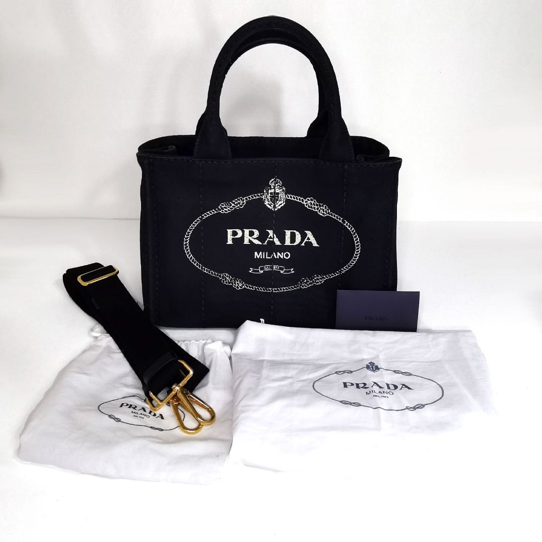 Prada Nylon Tote Bag, Luxury, Bags & Wallets on Carousell