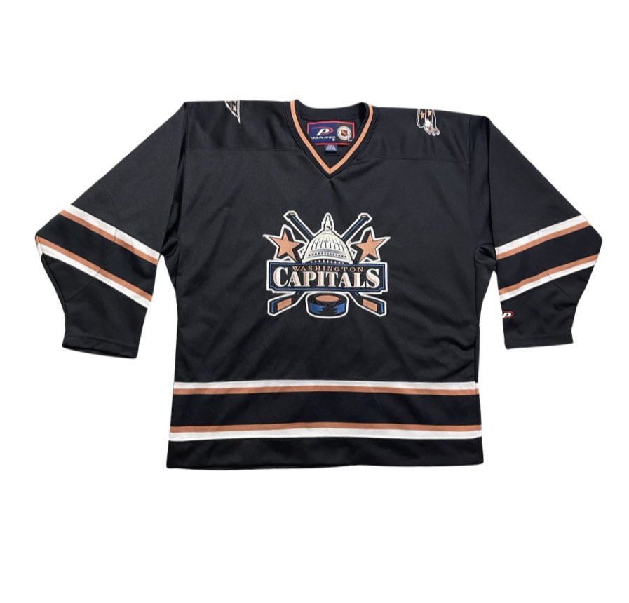 Pro player Washington capitals black jersey Men s Fashion