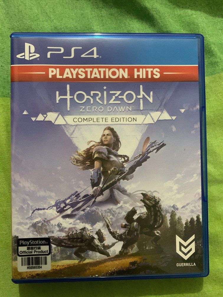 PS4 game Horizon Zero Dawn Complete Edition on Carousell