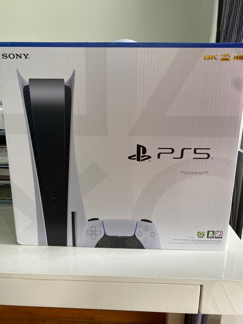 PS5 Disc Edition (Korea Export Set), Video Gaming, Video Game Consoles ...