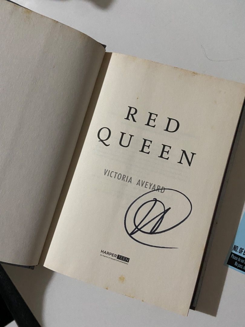 Red Queen and Glass Sword (Both Signed) HARD BOUND (Category: Storybooks) located in Muntinlupa City. Submitted by karlymd (Listing ID 1227419819, Image 1). Description: A bit tanning. Signed exclusive version at Fullybooked. PM for more details/photos! :).