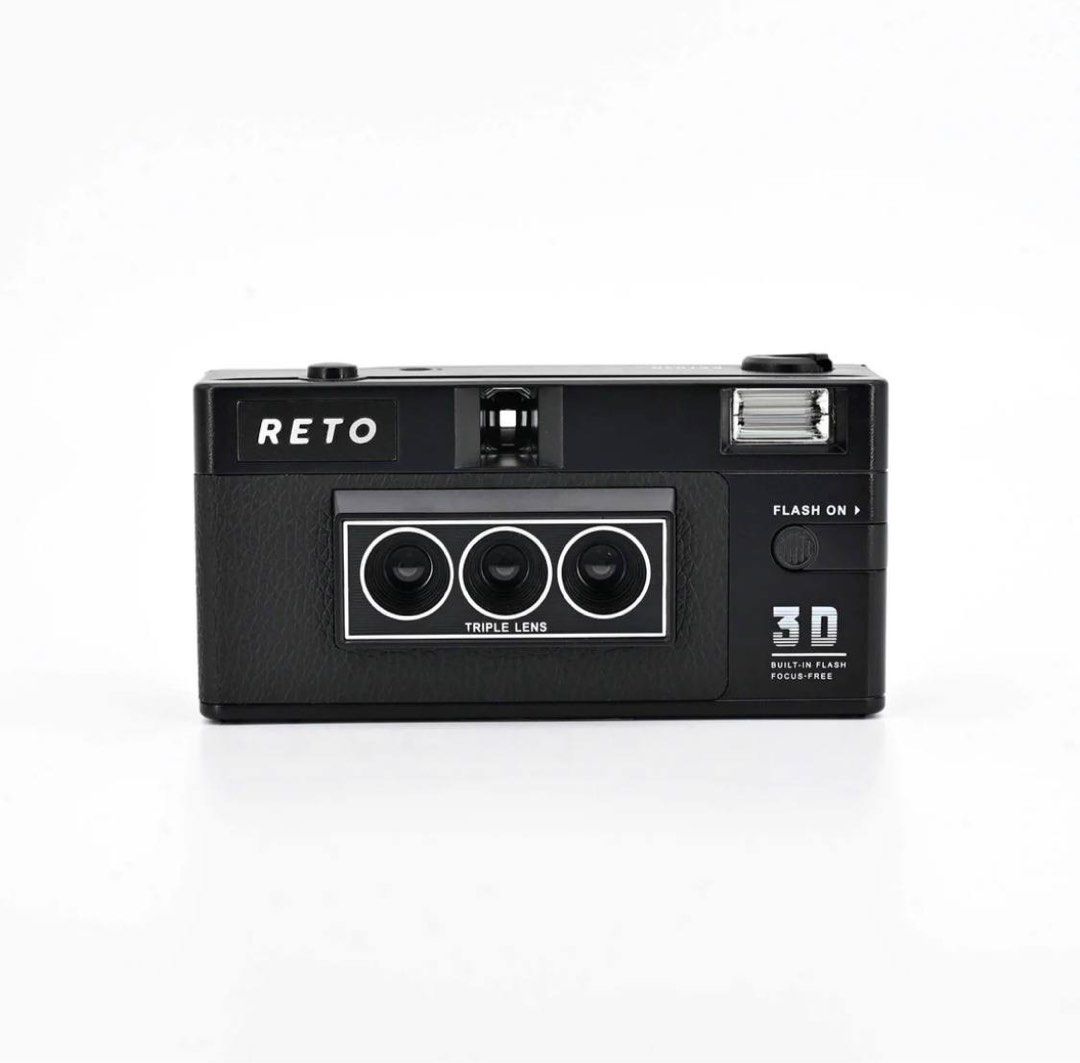 RETO CAMERA 3D CAMERA ELECTRONIC RETRO FILM CAMERA, Photography ...