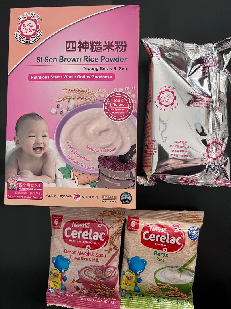 Rice Cereal for Baby 6 months, Babies & Kids, Nursing & Feeding