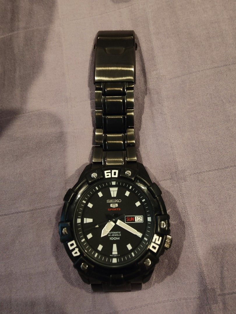Harga seiko 5 sports automatic 23 jewels 100m hot sale