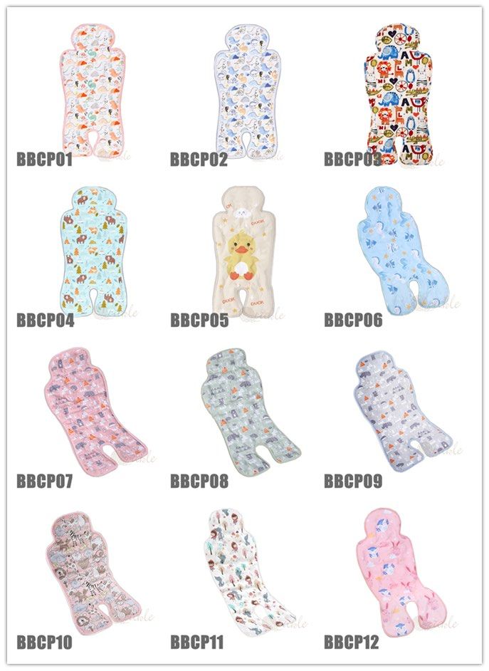 Stroller top cooling pad