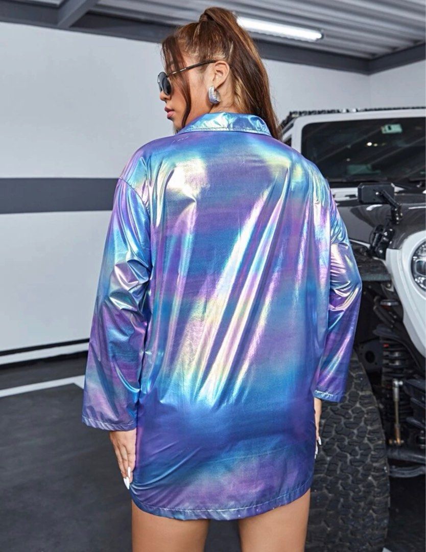 Holographic discount curve jacket