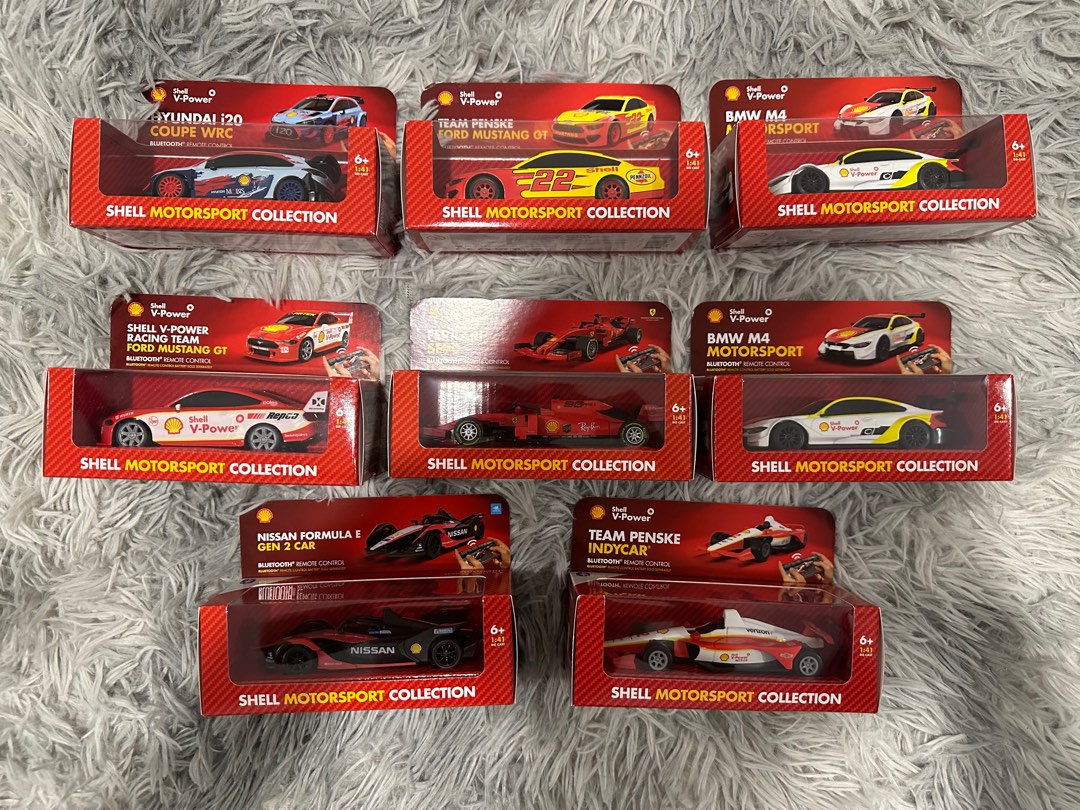 Shell motorsports collection, Hobbies & Toys, Toys & Games on Carousell