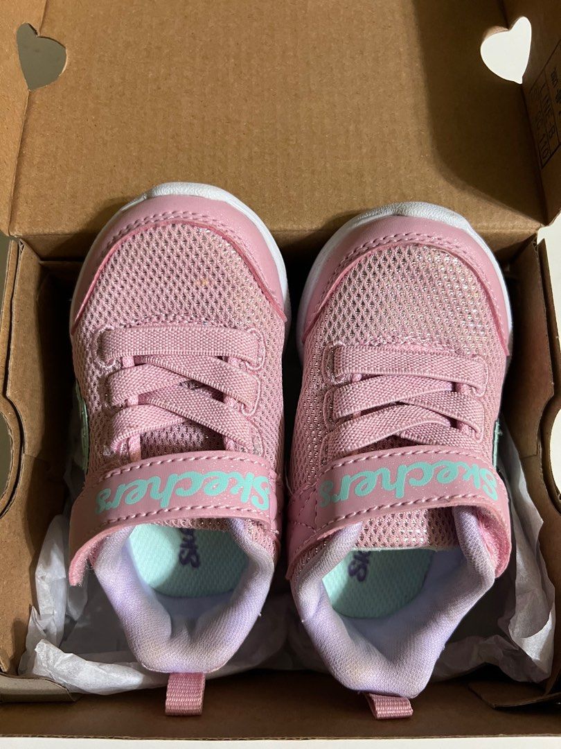 Skechers baby girl shoes, Babies & Kids, Babies & Kids Fashion on Carousell