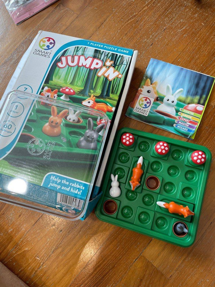 Smart games jump in IQ game, Hobbies & Toys, Toys & Games on Carousell
