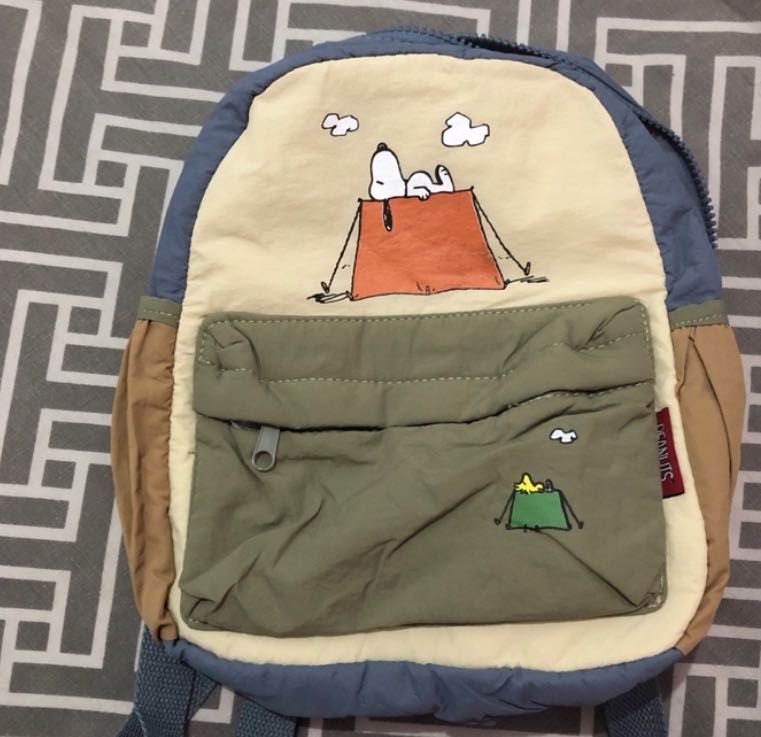 Zara snoopy backpack hot sale