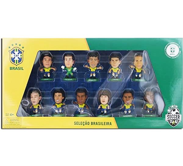  SoccerStarz Brazil International Figurine Blister Pack