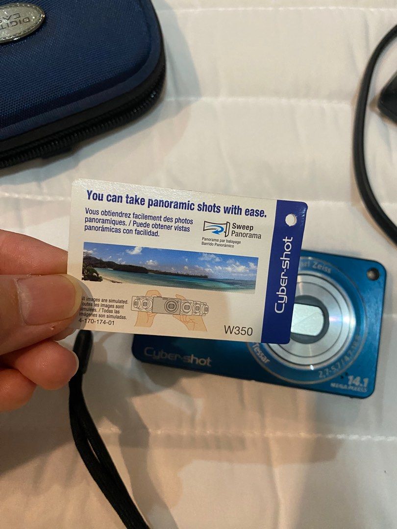 SONY CYBER SHOT Carl Zeiss W 350 preloved on Carousell