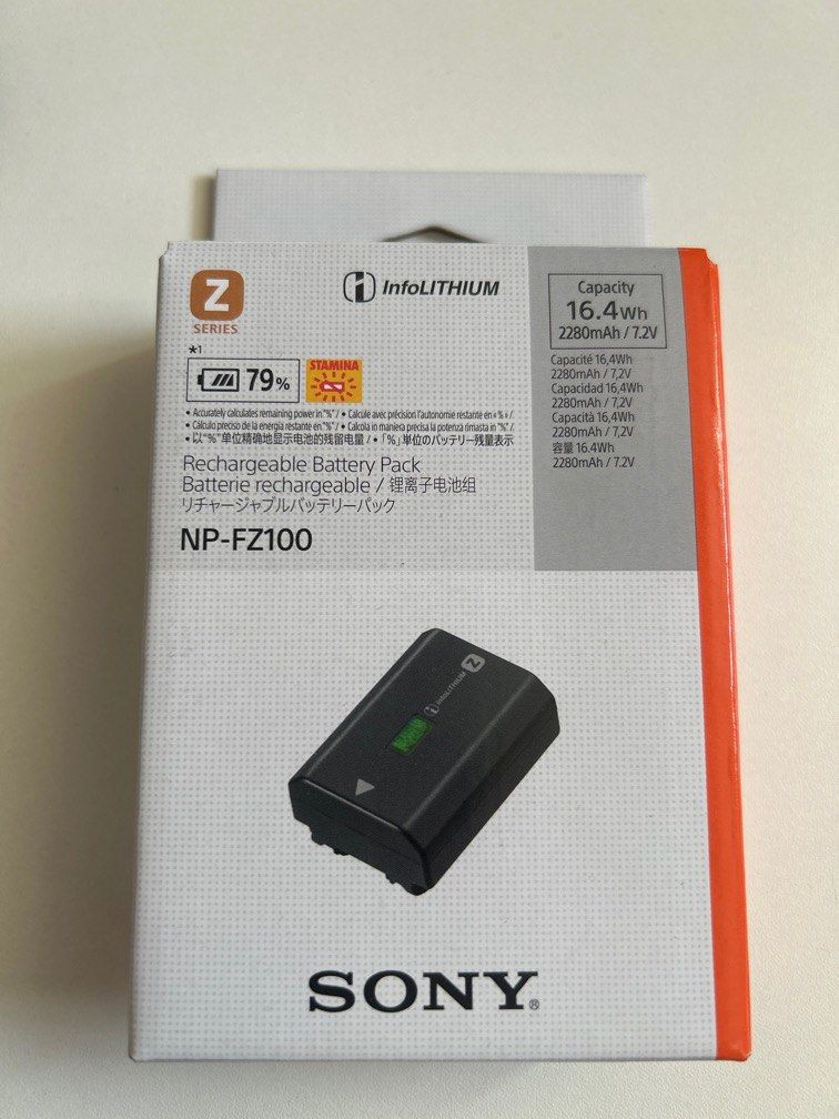 Sony NP-FZ100 original battery sealed NEW, Photography, Photography ...