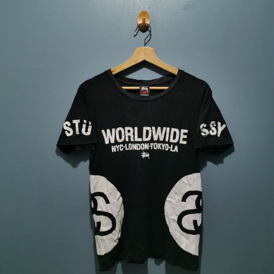 Stussy monogram shirt inspired by gucci, Men's Fashion, Tops & Sets,  Tshirts & Polo Shirts on Carousell