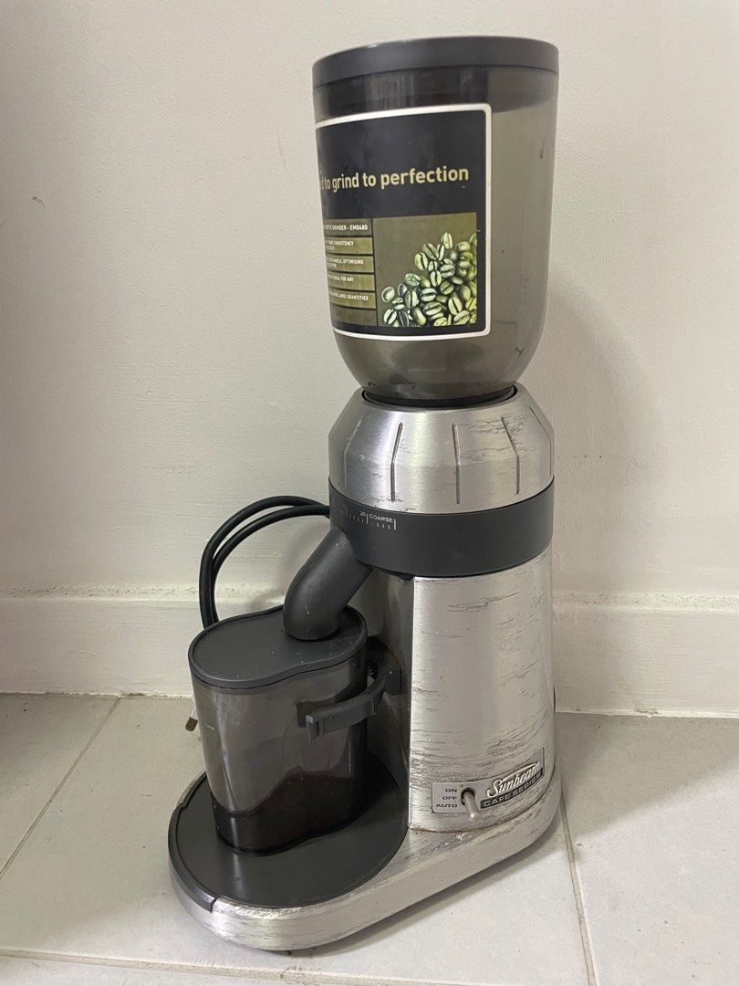 Sunbeam Cafe Series Burr Grinder, TV & Home Appliances, Kitchen