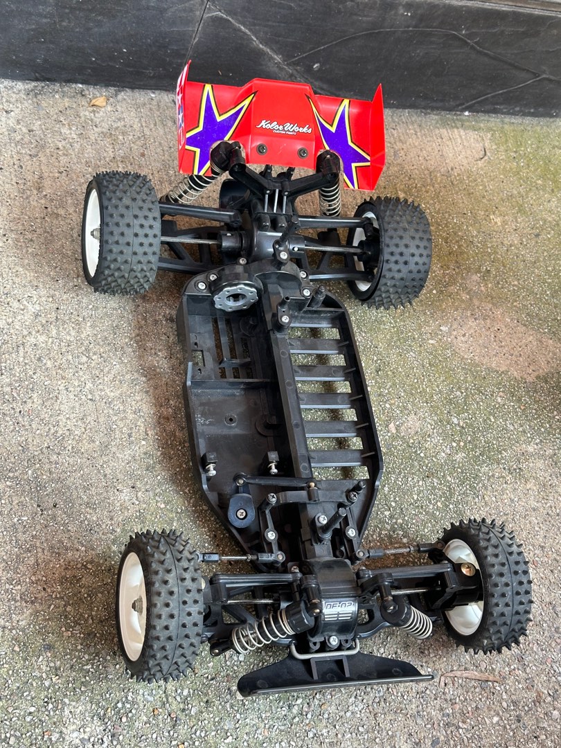 Tamiya DF02 buggy 4WD chassis sale 1/10, Hobbies & Toys, Toys & Games